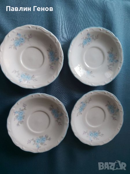 4 броя порцеланови чинийки STIPO DOROHOI , порцелан, снимка 1