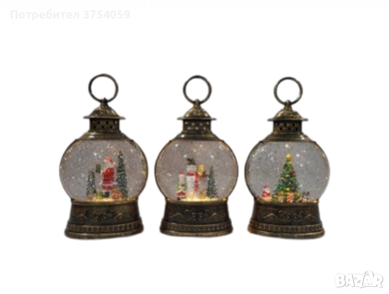 Коледен снежен глобус, снимка 1