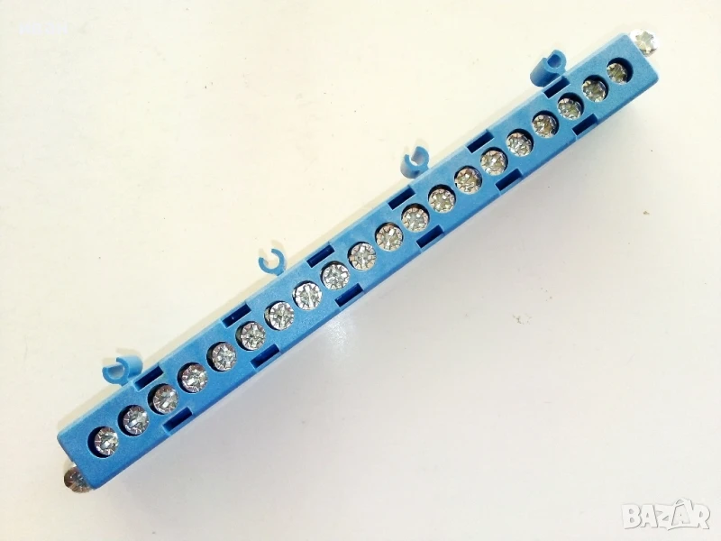 Голяма нулева клема / шина нова, снимка 1