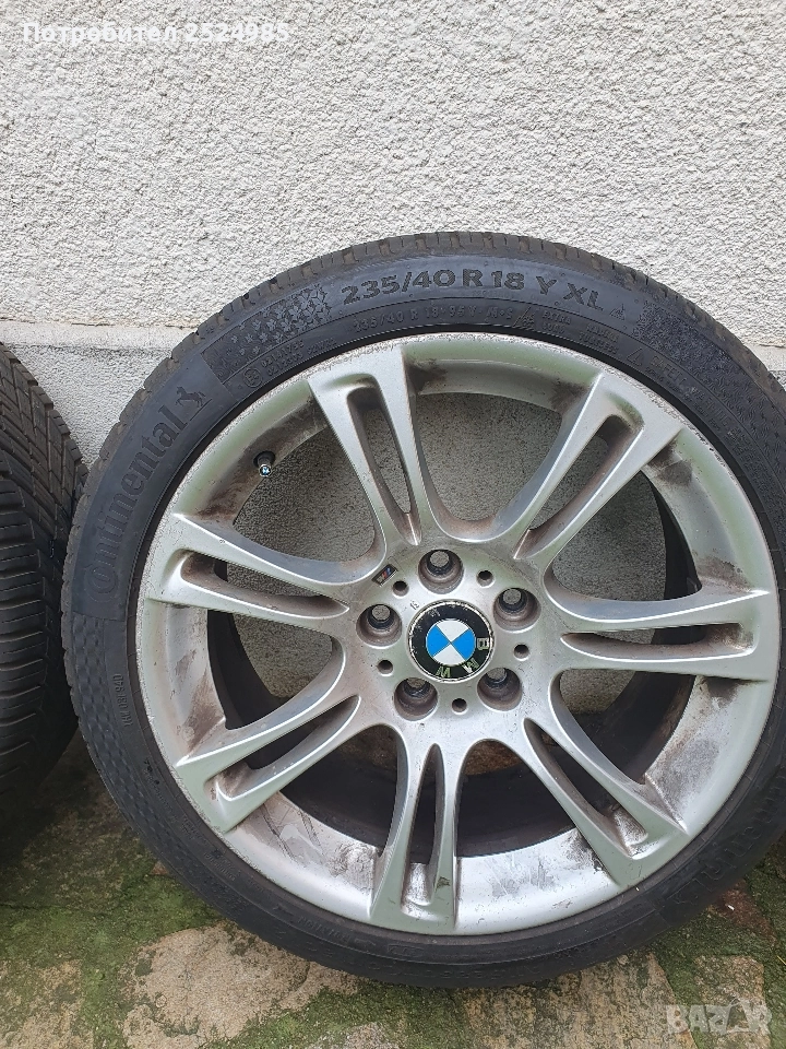 гуми континентал с джанти 18 цола за BMW, снимка 1