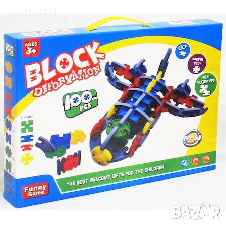 Конструктор със 100 елемента, снимка 1