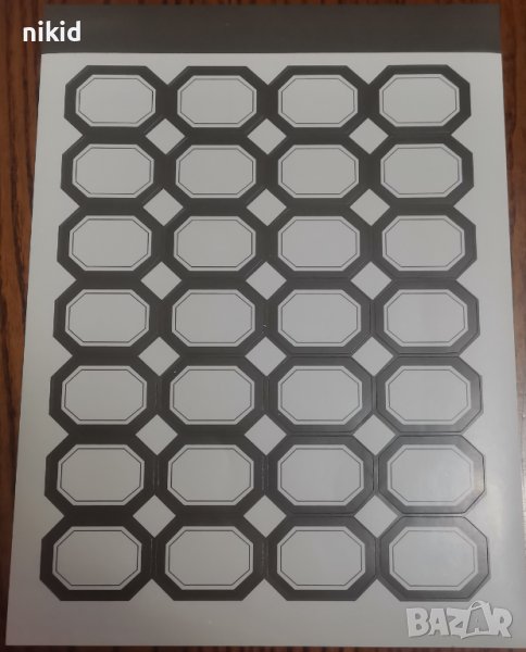 28 бр етикета етикети лепенки табелки самозалепващи ръчна изработка и др., снимка 1