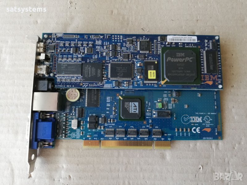 Видео карта IBM ATi ES1000 (RN50) 16MB PCI, снимка 1