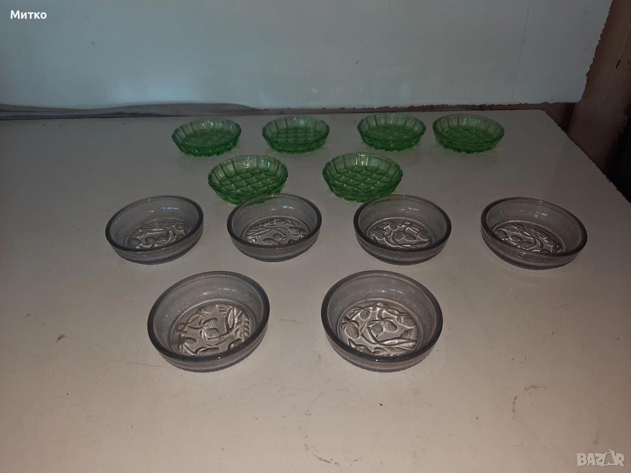 Малки стъклени комплекти за слако, снимка 1