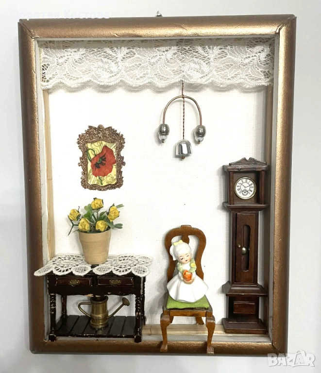 Красива 3д украса с миниатюри , снимка 1