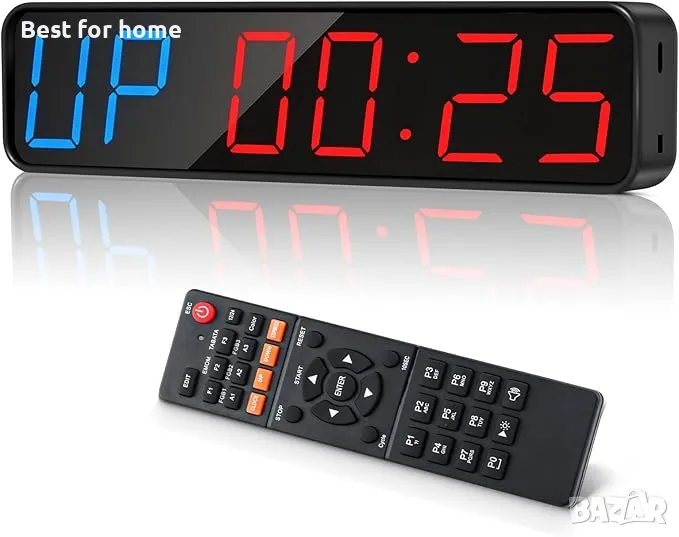 Таймер за фитнес с LED  дисплей и дистанционно Jhering, снимка 1