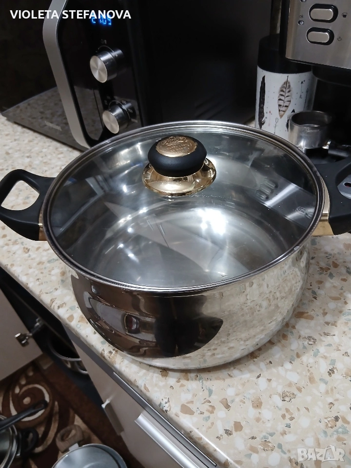 Голяма тенджера от Инокс 26см , снимка 1