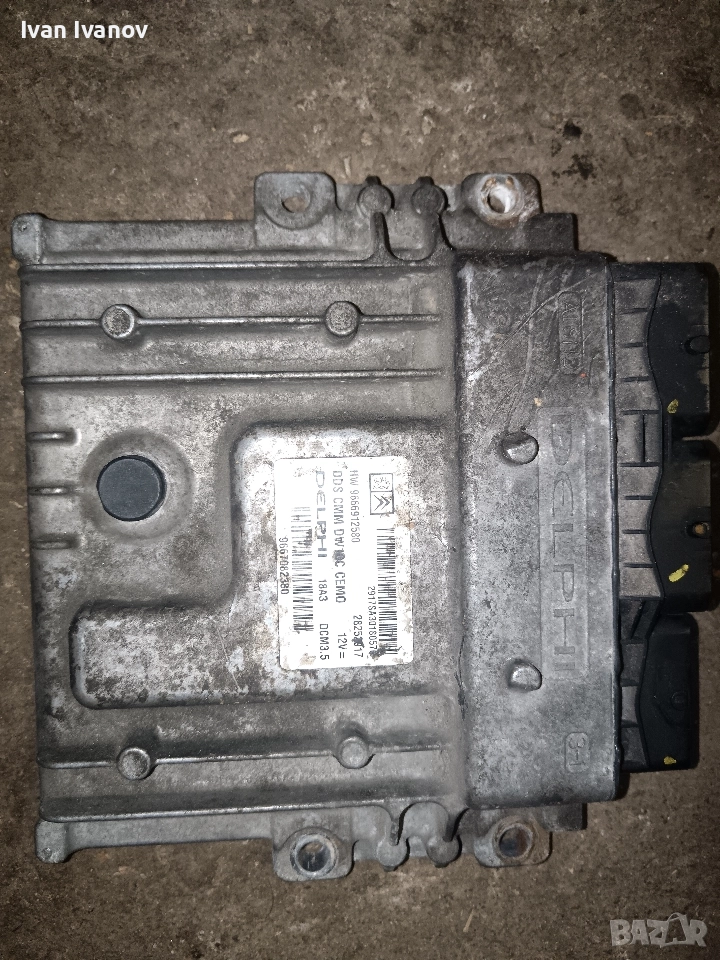 Компютър за пежо 807-ситроен ц8 ecu 9666912580, снимка 1