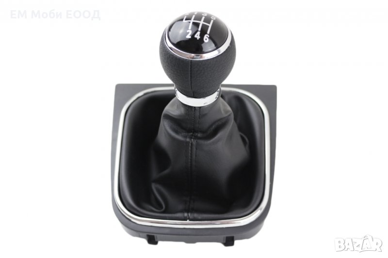 Топка за скоростен лост с Маншон за VW GOLF 5 V 6 VI EOS JETTA с 5 и 6ск., снимка 1