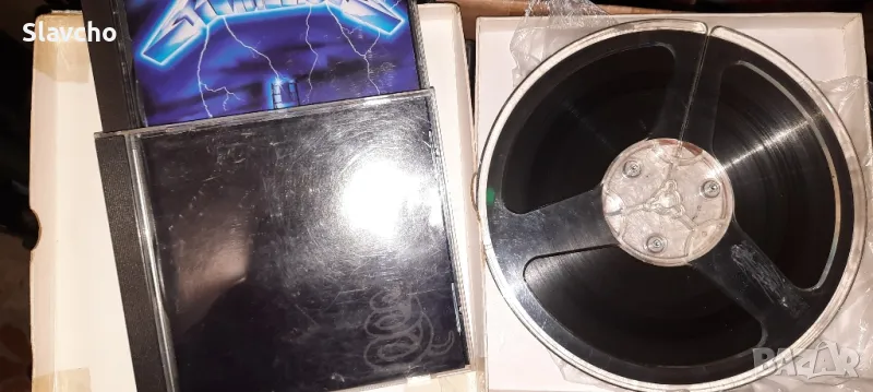 Магнетофонна ролка/лента със запис на - Metallica 1991/1984, снимка 1