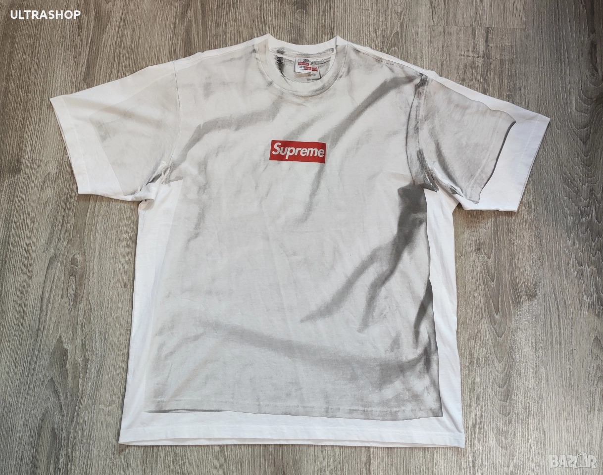 Supreme x MM6 Maison Margiela box logo T-shirt L size , снимка 1