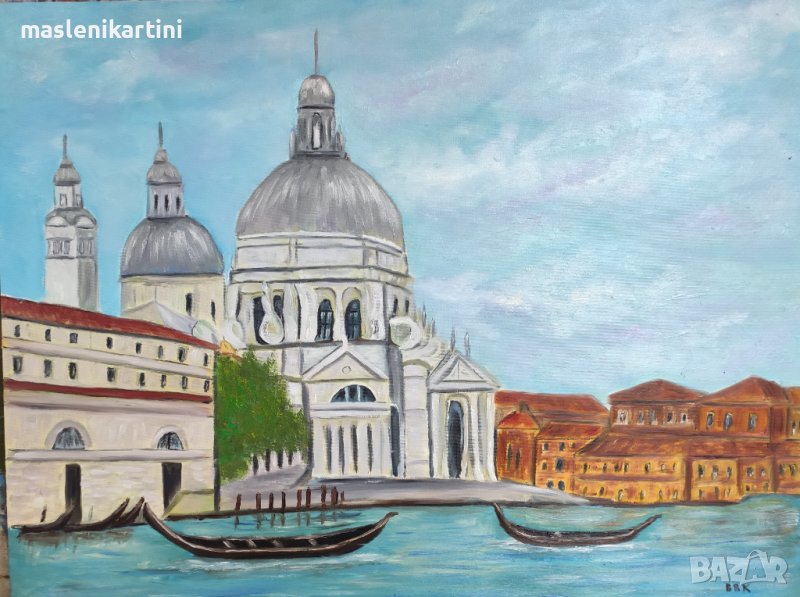 Венеция маслена картина, снимка 1