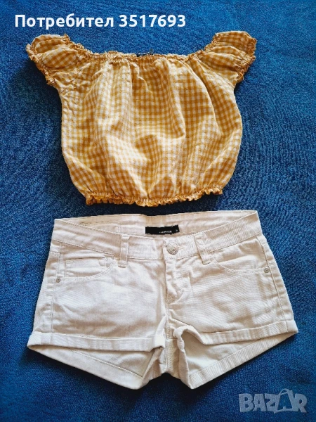 Къс панталон Tally Weijl и бюстие S  , снимка 1