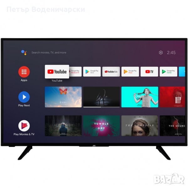 Смарт телевизор JVC LT-32C600 32" Smart HD Ready LED телевизор Размер на екрана: 32" Разделителна сп, снимка 1