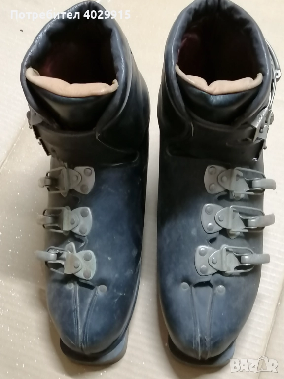 Стари скиорски обувки и още по-стари, снимка 1