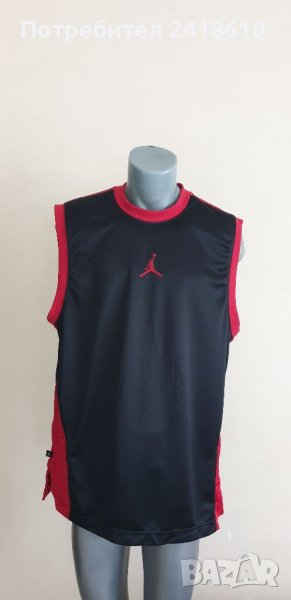 Jordan Mens Size L ОРИГИНАЛ! МЪЖКИ Дишащ ПОТНИК!, снимка 1