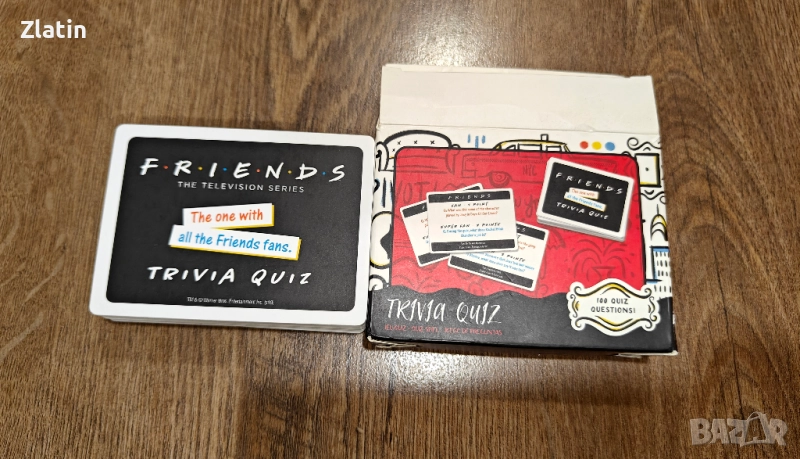 Настолна игра - Friends Trivia Quiz, снимка 1