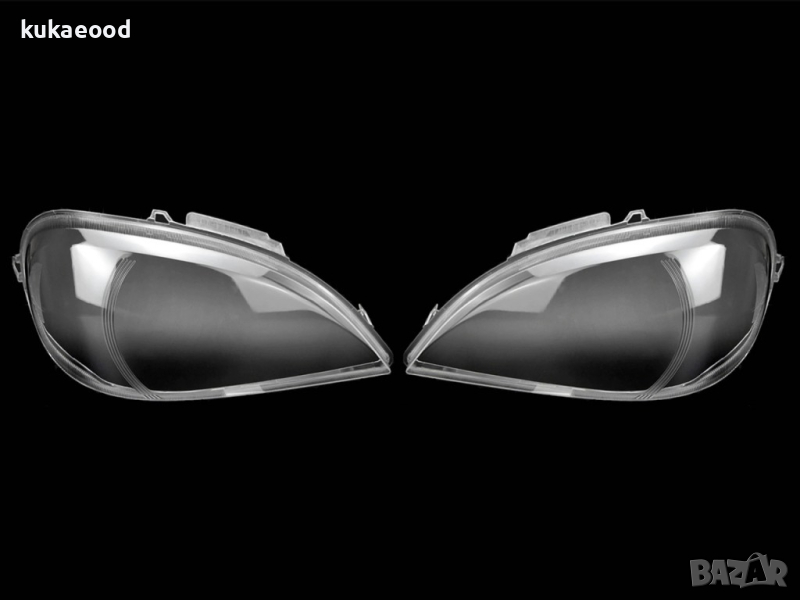 Стъкла за фарове на Mercedes ML W163 Facelift (2001-2005), снимка 1