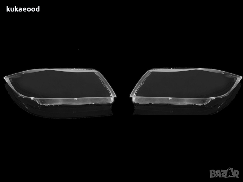 Стъкла за фарове на BMW 3 E90 Pre Face - Халогенен фар (без ксенон) (2005-2008), снимка 1