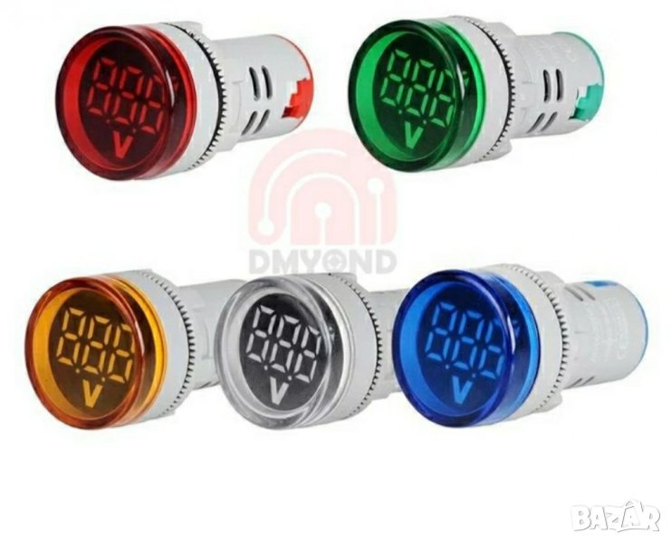 Волтметър 12в,24в., снимка 1