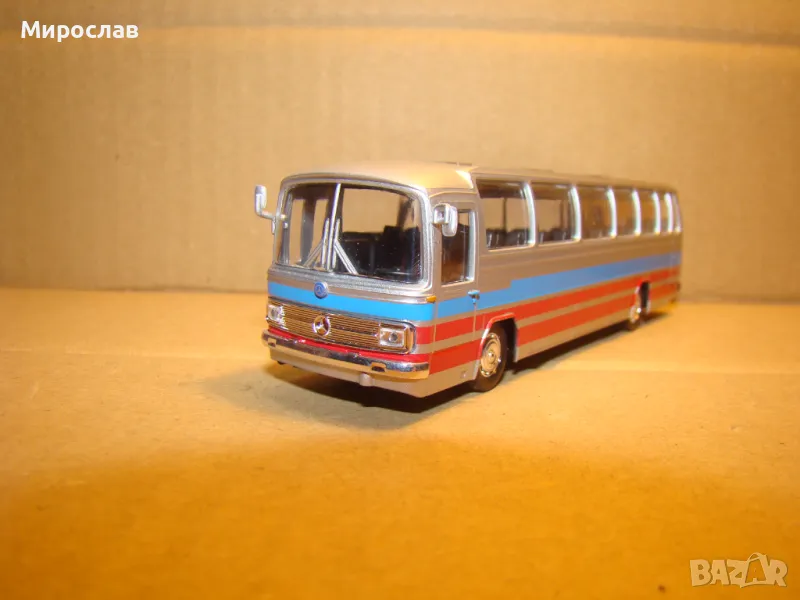 SCHUCO H0 1/87 MERCEDES BENZ МОДЕЛ КОЛИЧКА АВТОБУС, снимка 1