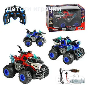 Кола джип Акула с пушек и дистанционно радиоуправляема , снимка 1