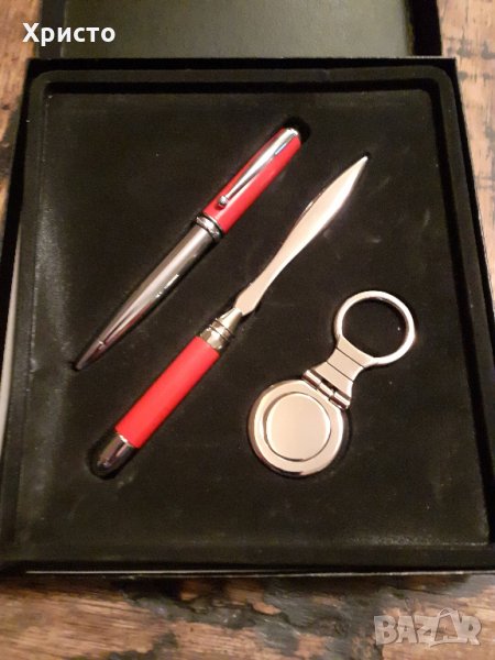 нож за писма, химикалка и ключодържател Сапи Италия, снимка 1
