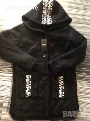 ПРОМО!Късо палто букле Fendy/реплика, снимка 3 - Палта, манта - 37982011