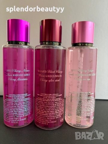 Victoria’s Secret Cherry Спрей за тяло, снимка 7 - Козметика за тяло - 54210021