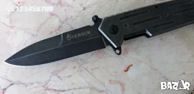НОЖ сгъваем, Гербер- Gerber , 100х220, снимка 2 - Ножове - 50727857