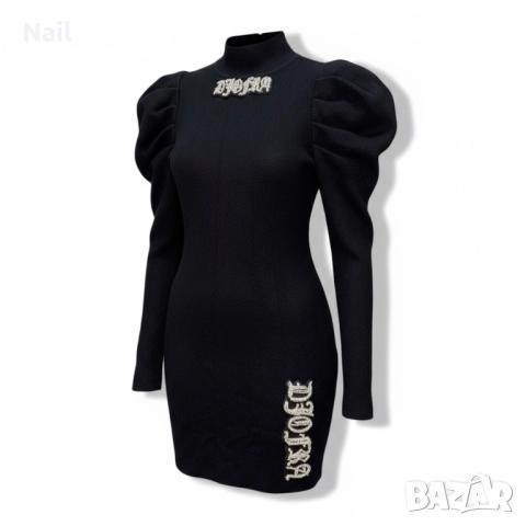 Плетена къса Рокля Djofra , снимка 3 - Рокли - 52305135