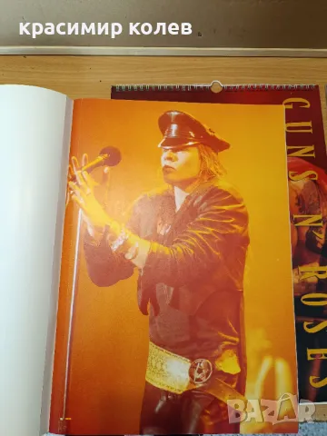оригинални календари и постери на "GUNS'N'ROSES", снимка 6 - Колекции - 47666189