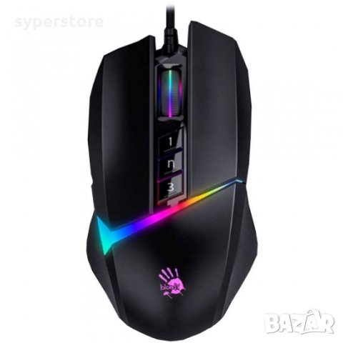 Мишка Геймърска Оптична USB BLOODY W60 Max 10000cpi 8btns BC3332-A RGB Gaming Mouse, снимка 2 - Клавиатури и мишки - 32079801