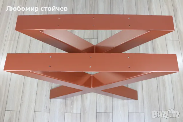 Метални крака за холна маса, трапезна маса, бюро, пейка, снимка 4 - Маси - 47699113