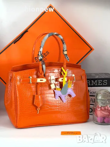 Топ изработка Hermes Birkin кожа 35см, снимка 14 - Чанти - 55959025