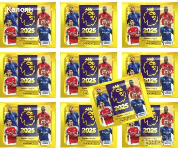 Албум за стикери Премиър лийг футбол 2025 (Panini English Premier League 2024-2025), снимка 3 - Колекции - 48862797