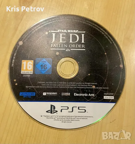 Игра За PS5 Star Wars Jedi: Fallen Order