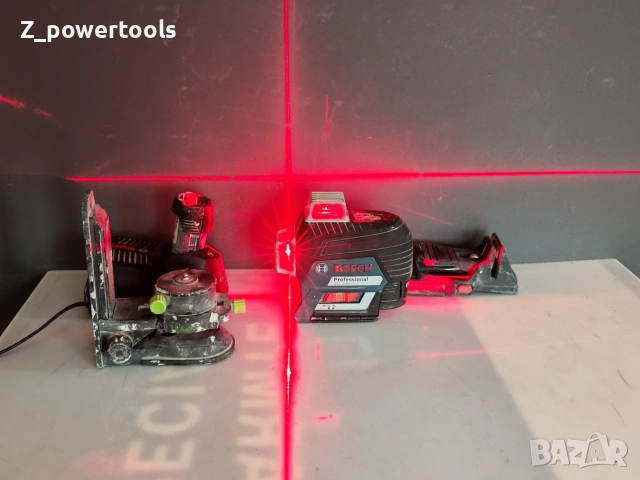 Професионален линеен лазерен нивелир Bosch GLL 3-80 C + Аксесоари и Куфар