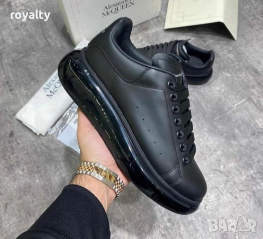 Alexander McQueen Нови Черни Маратонки [36-44 Номер]с Кутия 