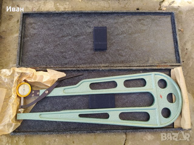 Дебеломер - микрометър ГДР / DDR, снимка 2 - Други инструменти - 38526417
