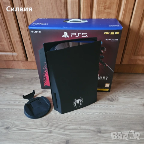 PlayStation 5 Spider-Man PS5 + 4 игри ПлейСтейшън 5 Спайдърмен, снимка 6 - PlayStation конзоли - 53082602