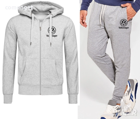 Мъжки екипи /комплект горнище с цип и долнище VOLKSWAGEN VW и др., снимка 2 - Спортни дрехи, екипи - 52901110