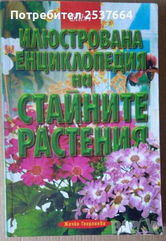 Илюстрована енциклопедия на стайните растения  Жечка Георгиева, снимка 1 - Специализирана литература - 36897049