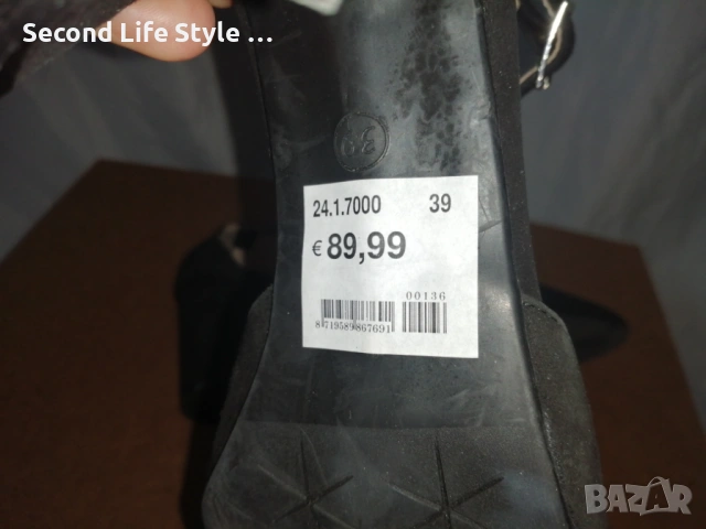 Manfield № 39 дамски елегантни обувки сандали на ток , снимка 16 - Дамски обувки на ток - 54096594