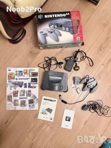 Nintendo N64 – Boxed (В кутия) – Отлично състояние
