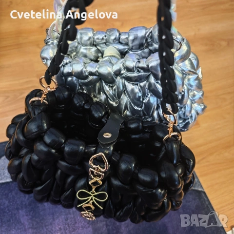 Ръчно плетени чанти Маршмелоуууу 