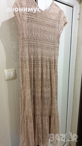 Рокля пепел от рози , снимка 2 - Рокли - 29193476