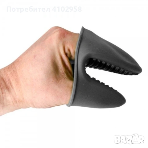 Силиконова ръкохватка за горещи съдове, снимка 3 - Аксесоари за кухня - 53013555