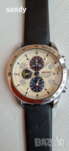 Seiko Chronograph Alram 100m SNAC09P1