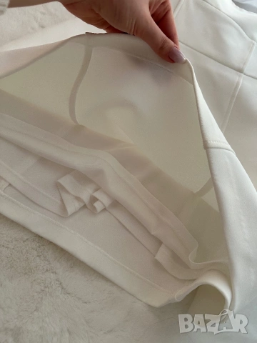 Рокля Zara бяла, снимка 3 - Рокли - 53137819